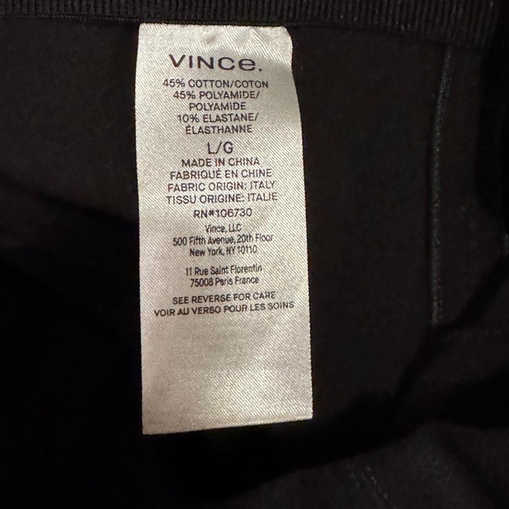 Classic Black Dress Pants by Vince. - Picture 6 of 8